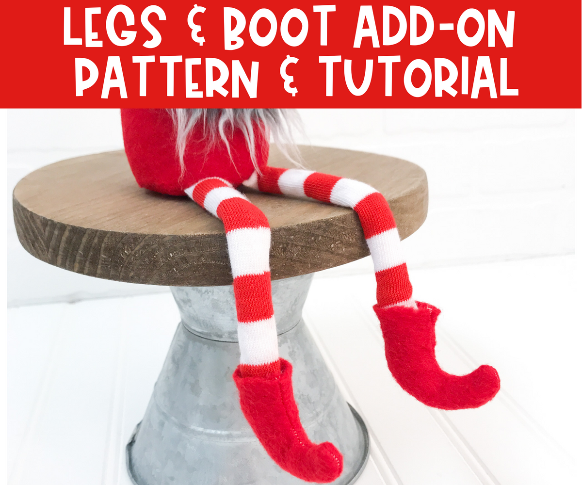 ADD-ON - DIY Gnome Leg/Boot Pattern & Tutorial - 2005