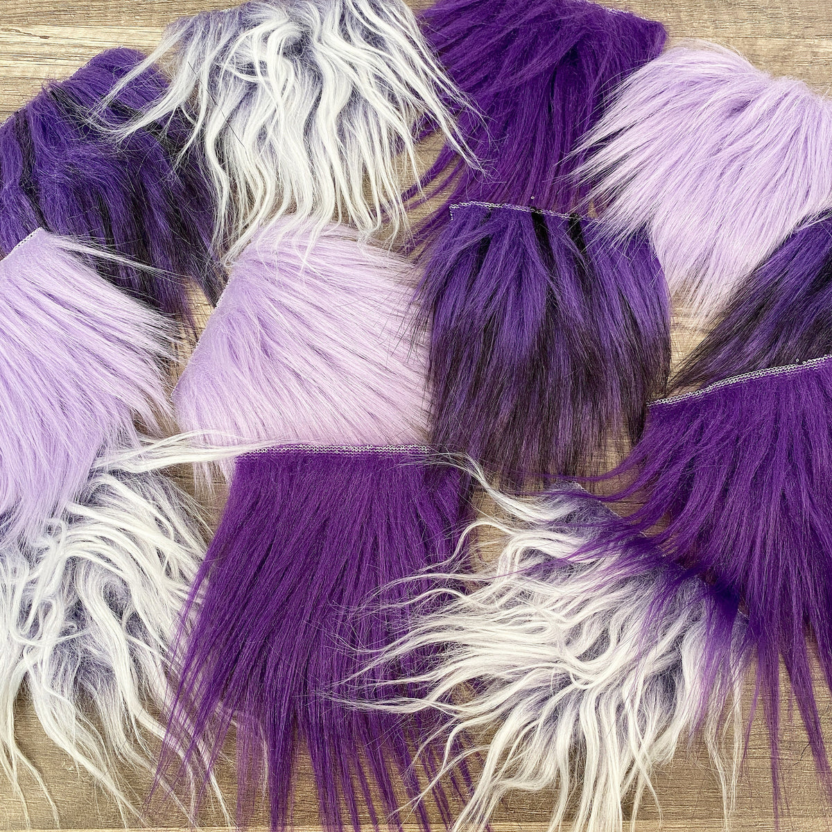 Purple Gnome Beard Mystery Grab Bag - 12 Pre-cut Gnome Beards