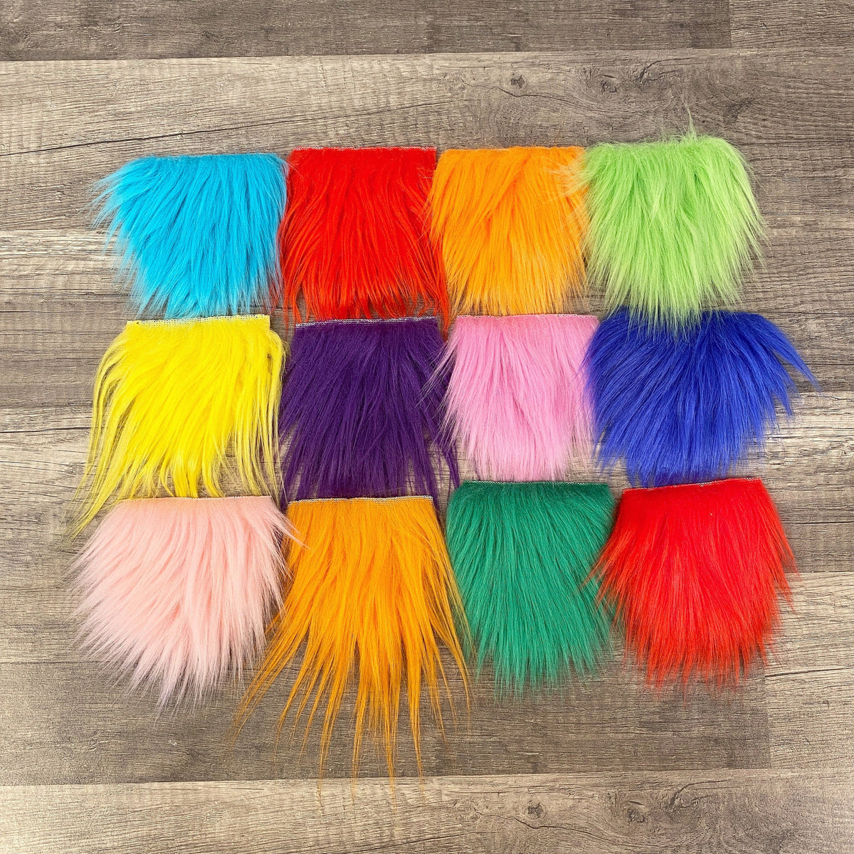 Bright Colored Solids Gnome Beard Mystery Grab Bag - 12 Pre-cut Gnome Beards