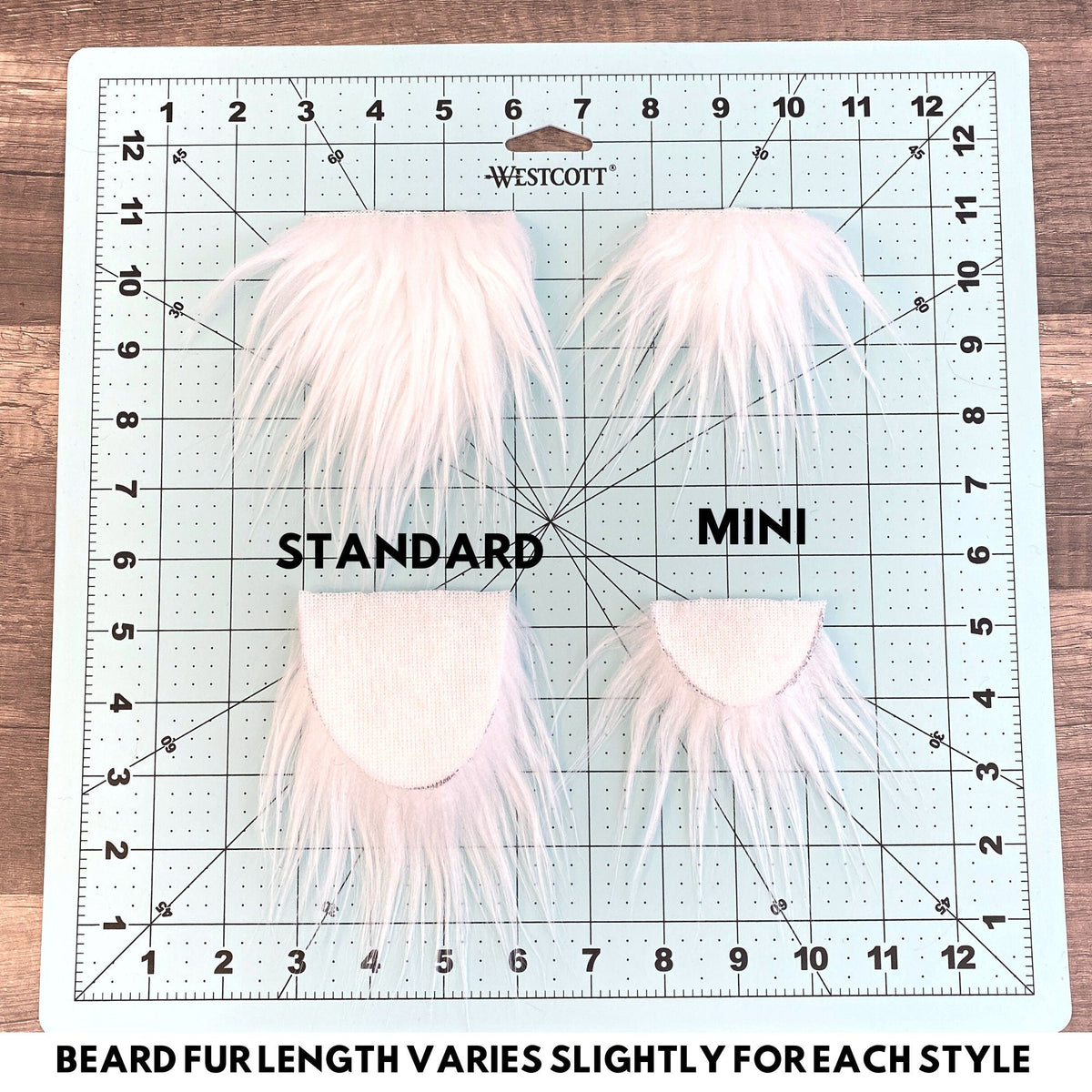 Premium Layered Pastel Gnome Beard Mystery Grab Bag - 12 Pre-cut Gnome Beards